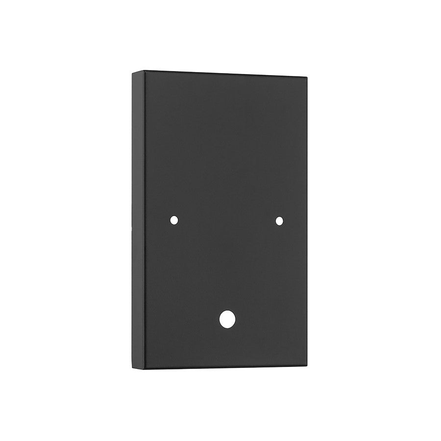 Millennium Lighting Lunden 1Lt Wall Sconce, Matte Black/Clear