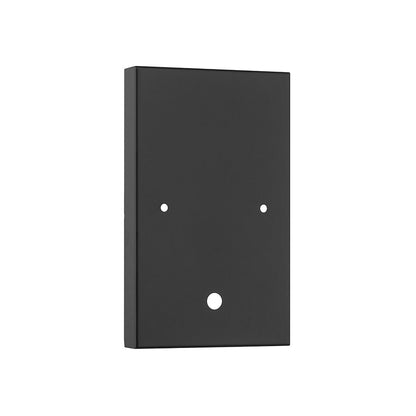 Millennium Lighting Lunden 1Lt Wall Sconce, Matte Black/Clear