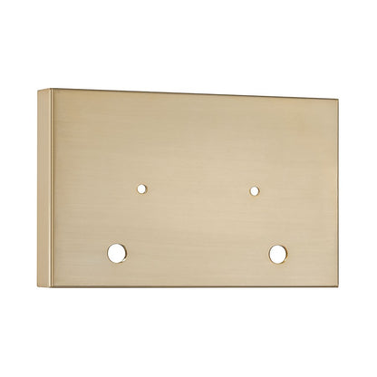 Millennium Lighting Lunden 3Lt Bathroom Vanity Light, Gold/Clear