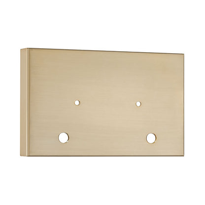 Millennium Lighting Lunden 4Lt Bathroom Vanity Light, Gold/Clear
