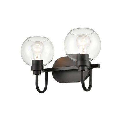 Bathroom Vanity Light, Matte Black