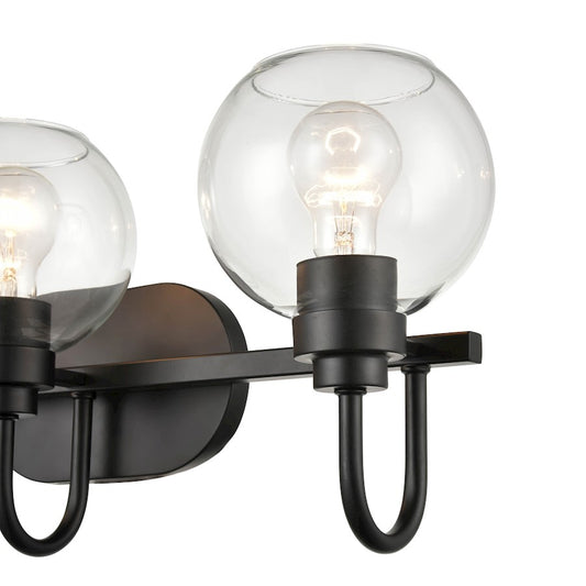 Bathroom Vanity Light, Matte Black