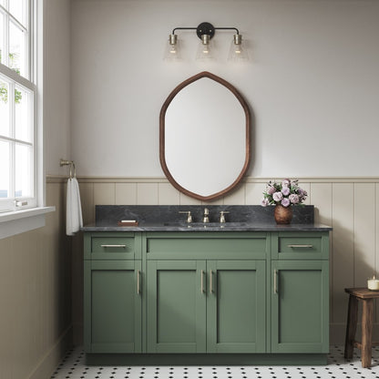 Millennium Lighting Cameron 3Lt Vanity, Black/Modern Gold