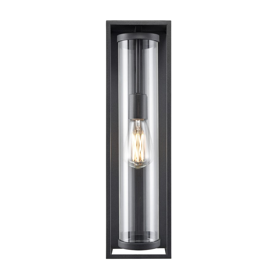 Millennium Lighting Caleb 1Lt 20" Outdoor Wall Sconce, Black - 91621-TBK