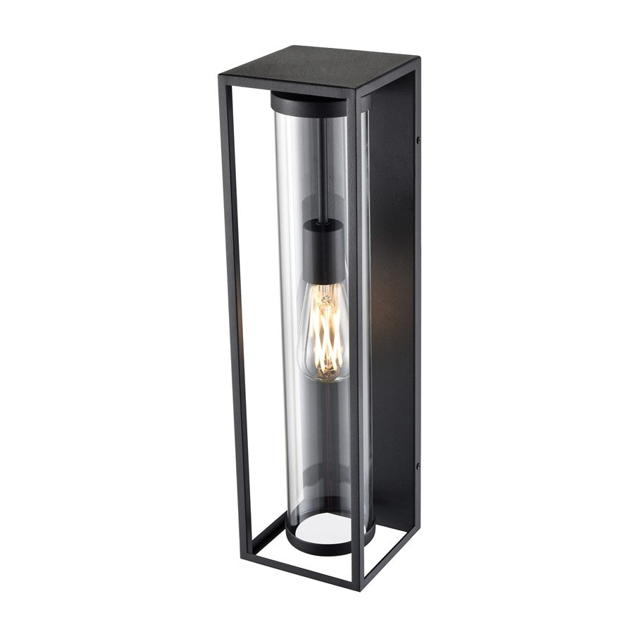 Millennium Lighting Caleb 1Lt 20" Outdoor Wall Sconce, Black