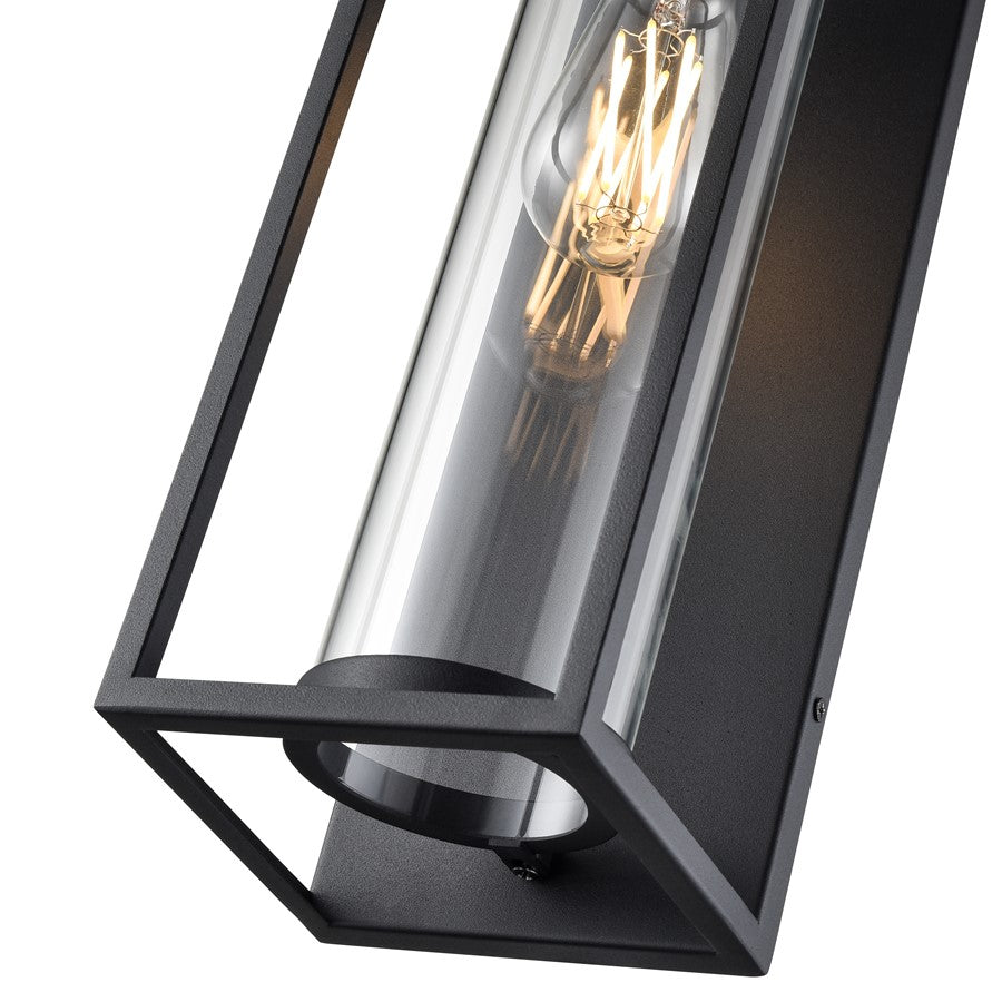 Millennium Lighting Caleb 1Lt 20" Outdoor Wall Sconce, Black