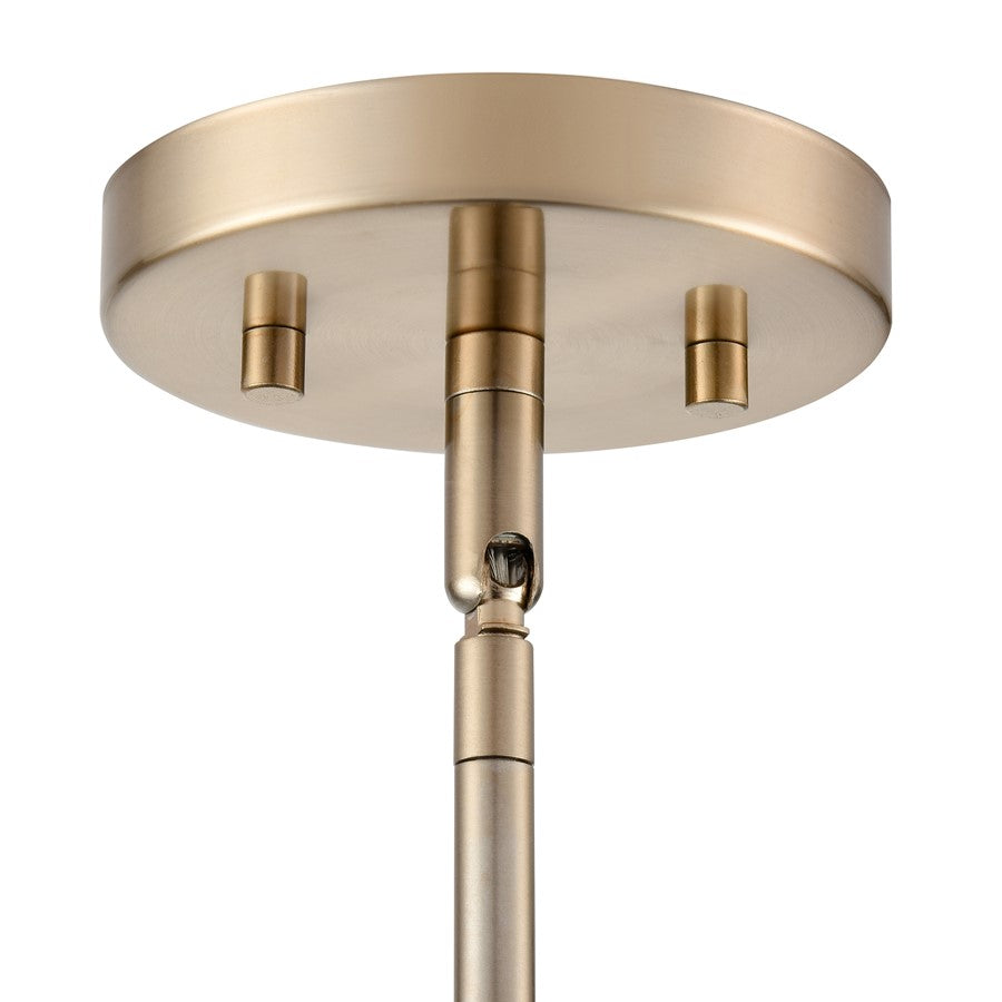 Millennium Lighting Noelle 8Lt 20" Pendant, Black/Modern Gold