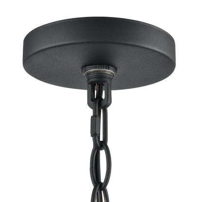Millennium Lighting Hylena 4Lt 15" Pendant, Textured Black