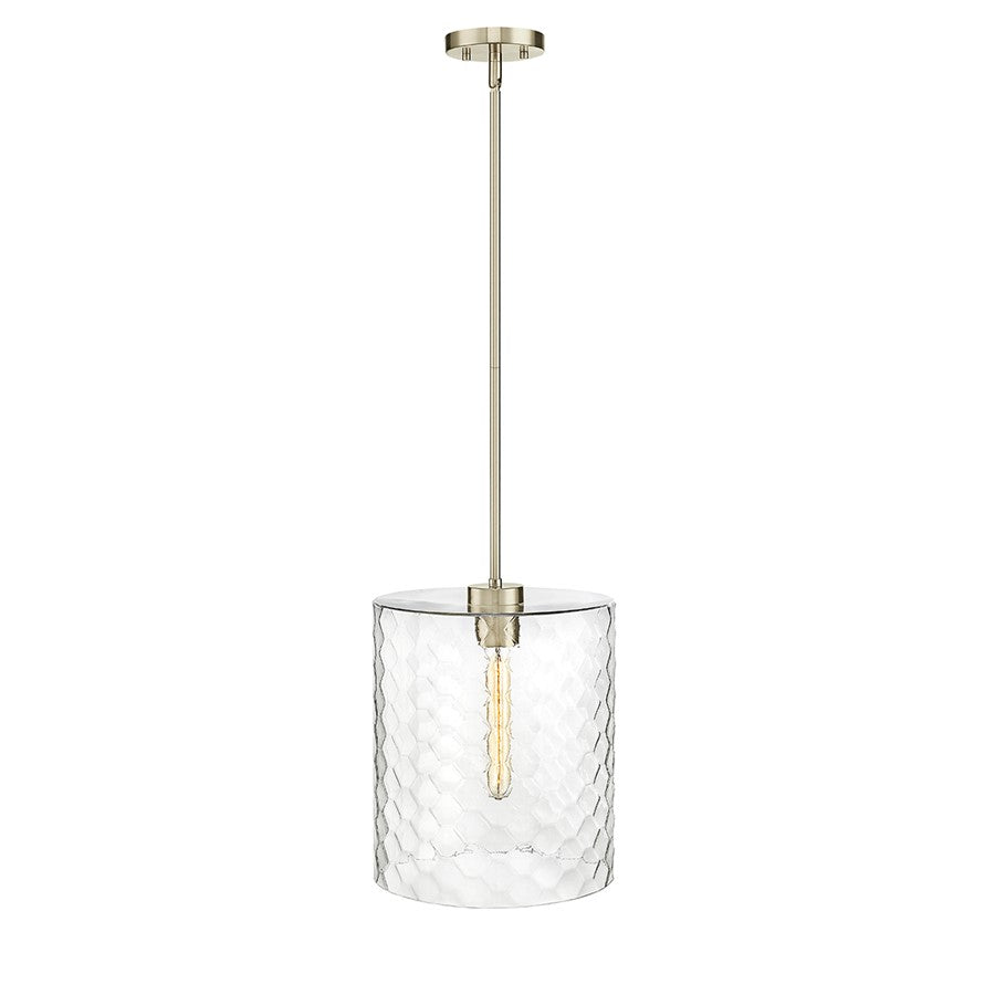 Millennium Lighting Ashli 1Lt Pendant, Modern Gold