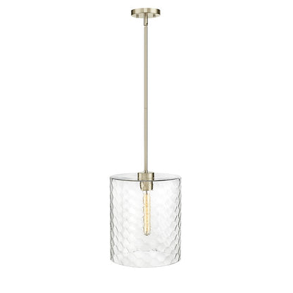 Millennium Lighting Ashli 1Lt Pendant, Modern Gold