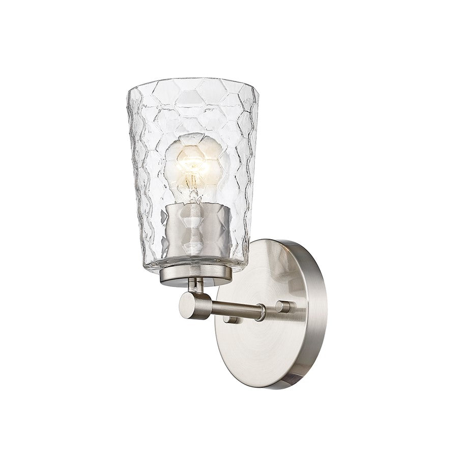 Millennium Lighting Ashli 1Lt Wall Sconce, Brushed Nickel