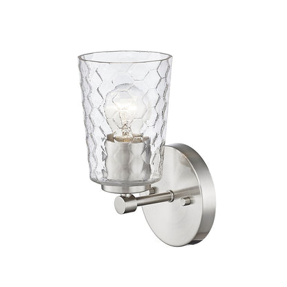 Millennium Lighting Ashli 1Lt Wall Sconce, Brushed Nickel