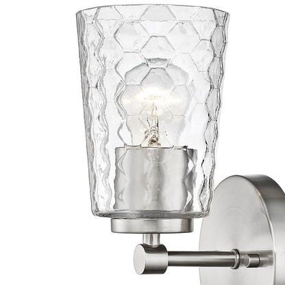 Millennium Lighting Ashli 1Lt Wall Sconce, Brushed Nickel
