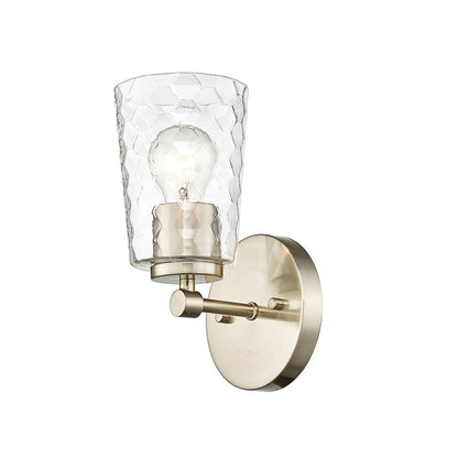Millennium Lighting Ashli 1 Light Wall Sconce, Modern Gold