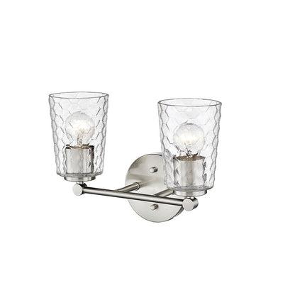 Millennium Lighting Ashli 2Lt Vanity, Brushed Nickel