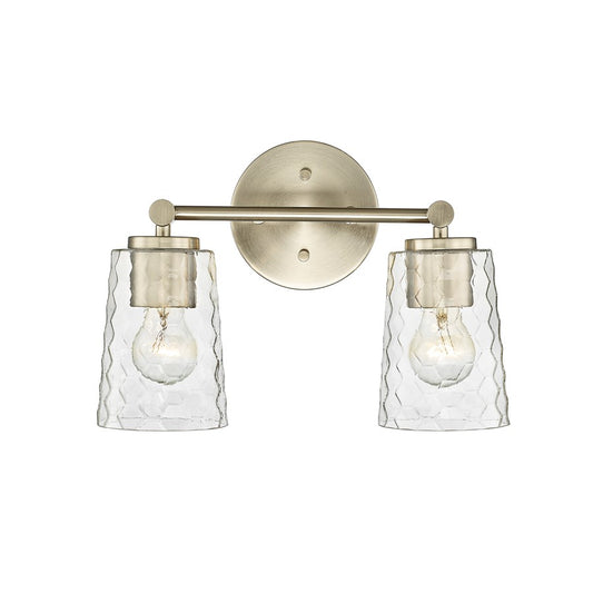 Millennium Lighting Ashli 2Lt Vanity, Modern Gold - 9232-MG