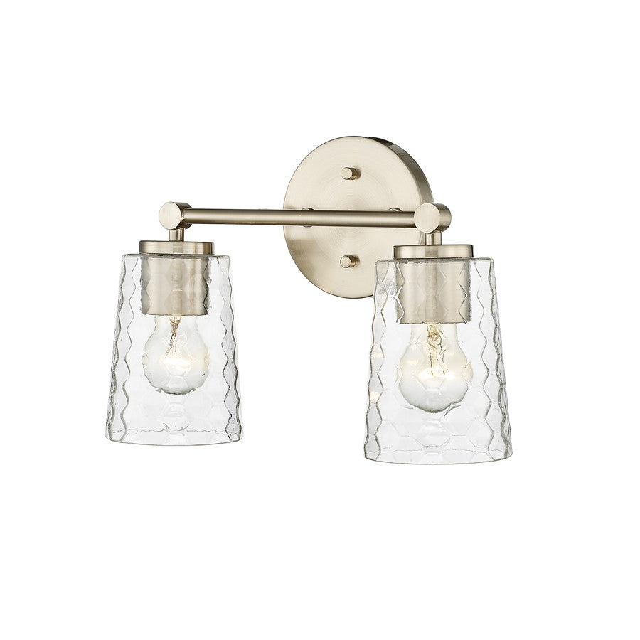 Millennium Lighting Ashli 2Lt Vanity, Modern Gold