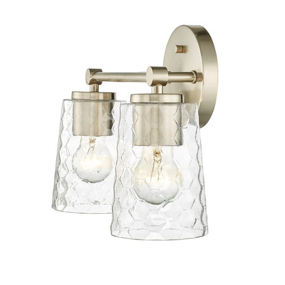 Millennium Lighting Ashli 2Lt Vanity, Modern Gold