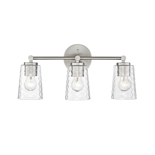 Millennium Lighting Ashli 3Lt Vanity, Brushed Nickel - 9233-BN