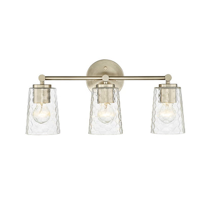 Millennium Lighting Ashli 3Lt Vanity, Modern Gold - 9233-MG