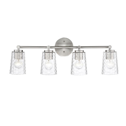 Millennium Lighting Ashli 4Lt Vanity, Brushed Nickel - 9234-BN