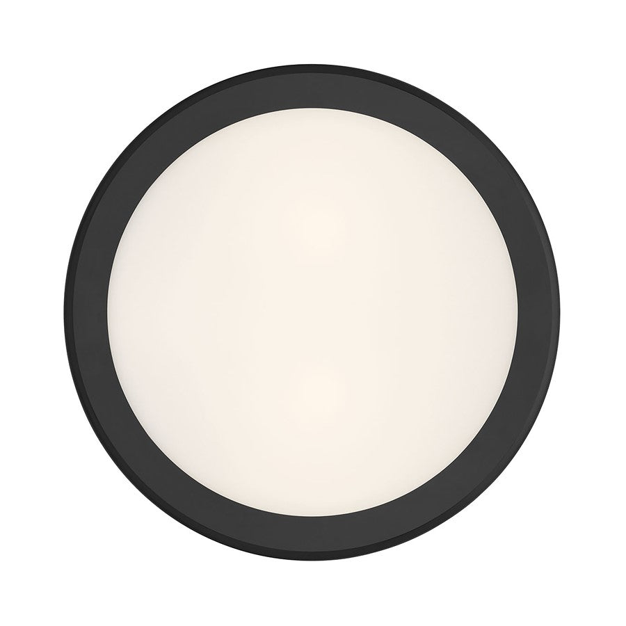 Millennium Lighting Corvella 2 Light Flush Mount, Matte Black