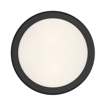 Millennium Lighting Corvella 2 Light Flush Mount, Matte Black