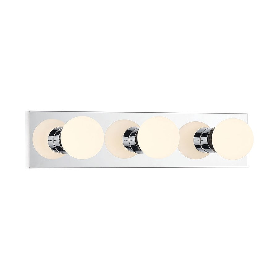 Millennium Lighting Bellisse 3Lt Bathroom VanityLt Bar, Chrome - 96103-CH