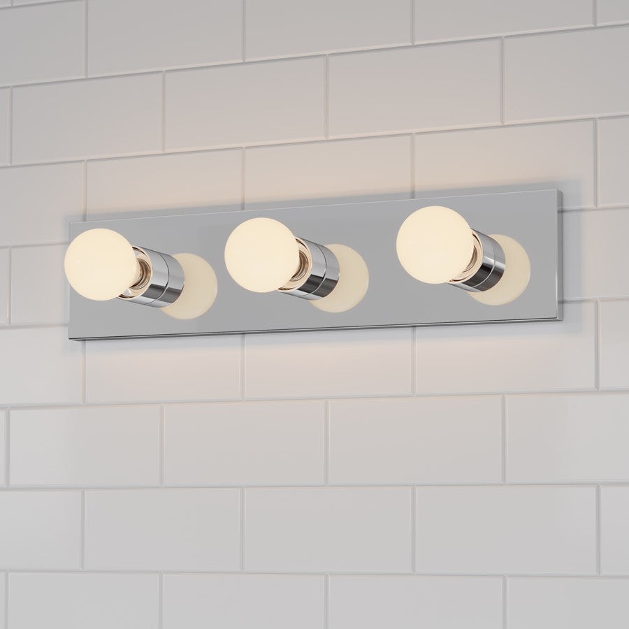 Millennium Lighting Bellisse 3Lt Bathroom VanityLt Bar, Chrome