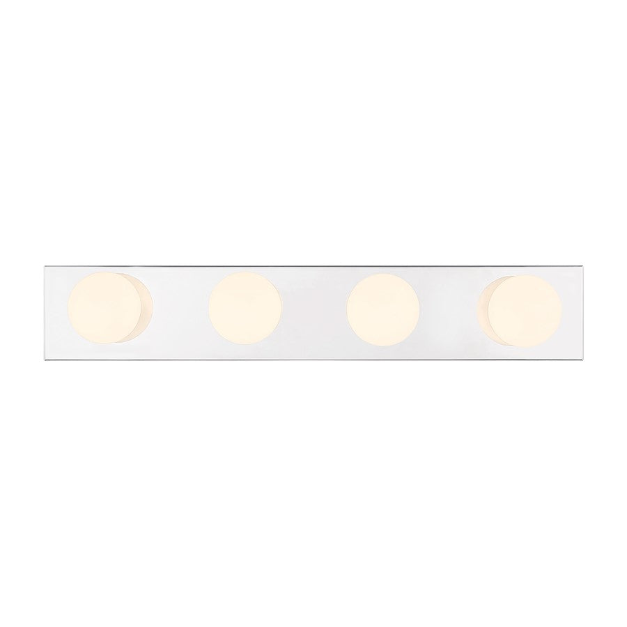 Millennium Lighting Bellisse 4Lt Bathroom VanityLt Bar, Chrome