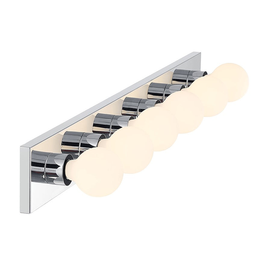 Millennium Lighting Bellisse 6Lt Bathroom VanityLt Bar, Chrome