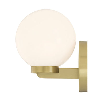 Millennium Lighting Ardeva 1Lt Wall Sconce, Brass/Shiny Opal
