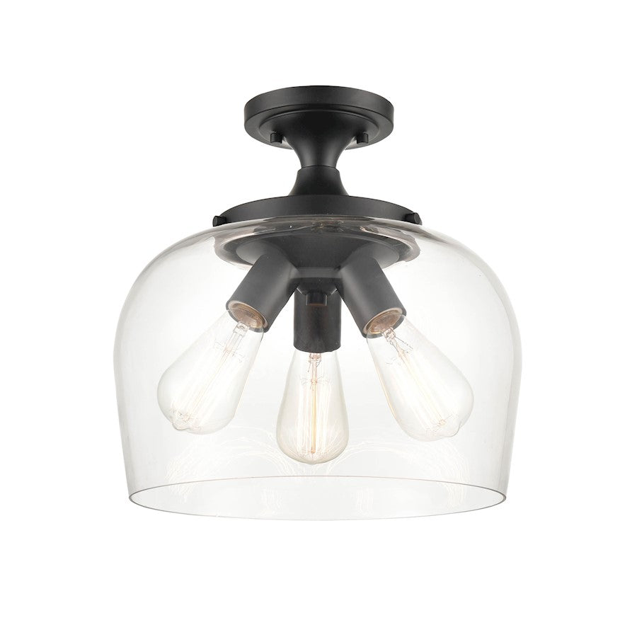 Millennium Lighting Ashford 3 Light Semi-Flush Mount