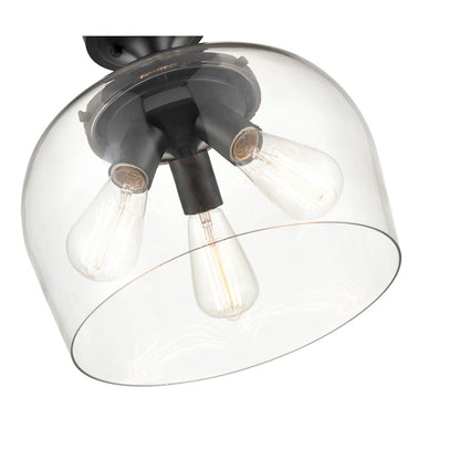 Millennium Lighting Ashford 3 Light Semi-Flush Mount