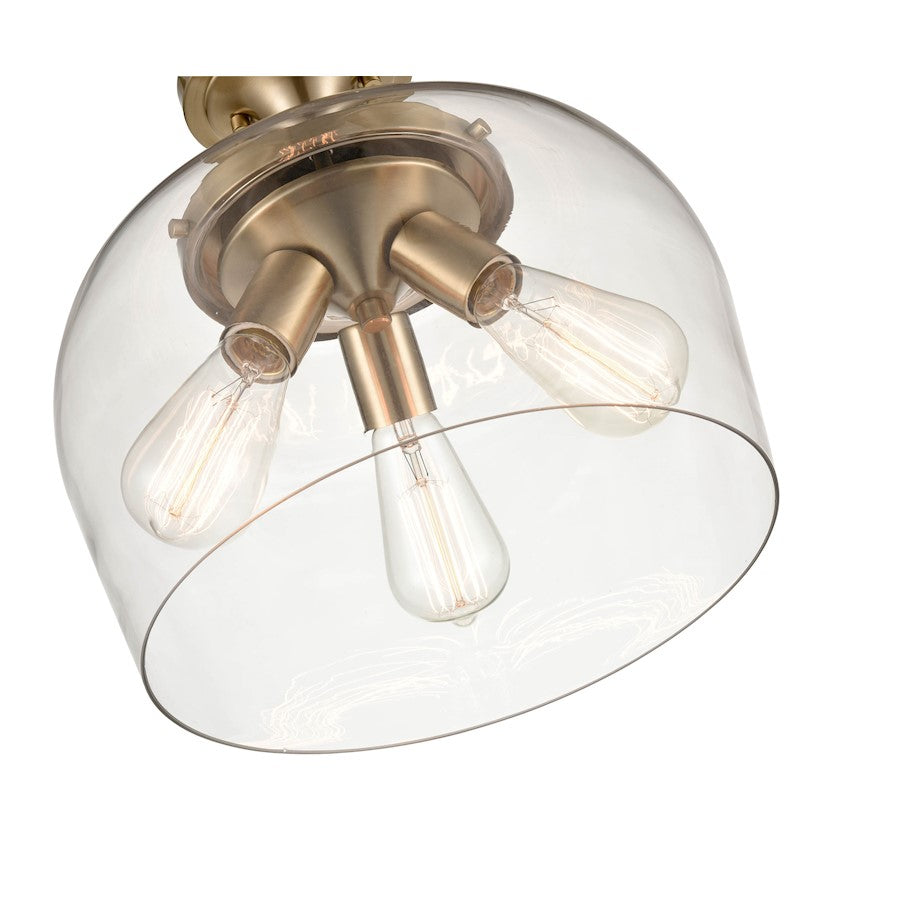 Millennium Lighting Ashford 3 Light Semi-Flush Mount