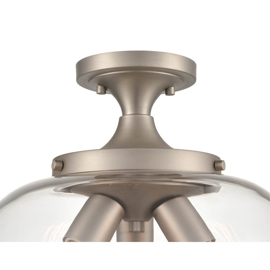 Millennium Lighting Ashford 3 Light Semi-Flush Mount