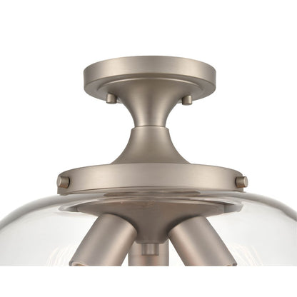 Millennium Lighting Ashford 3 Light Semi-Flush Mount