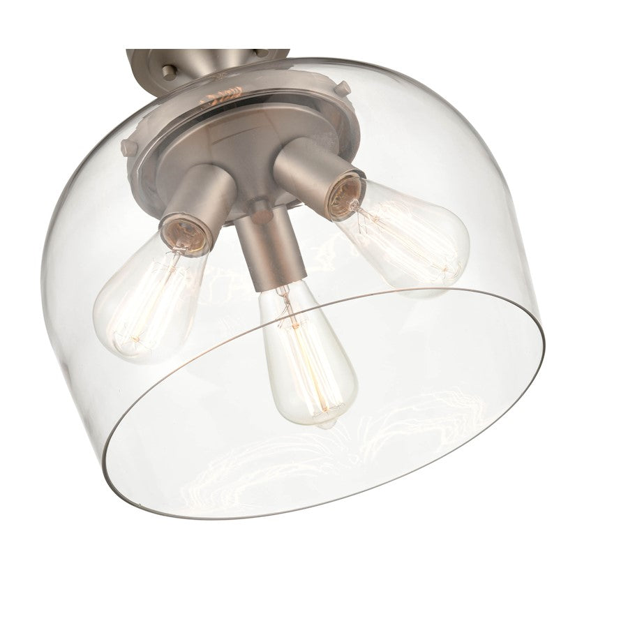 Millennium Lighting Ashford 3 Light Semi-Flush Mount