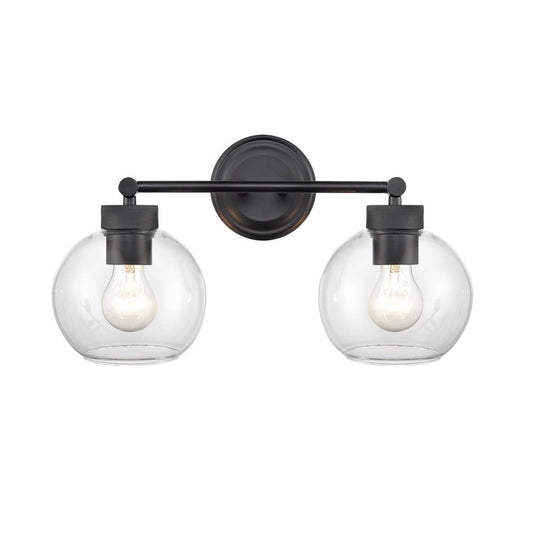 Millennium Lighting Jonatan 2Lt Vanity, Black - 99102-MB