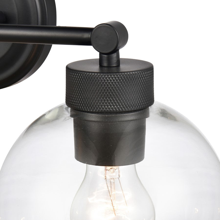 Millennium Lighting Jonatan 2Lt Vanity, Black