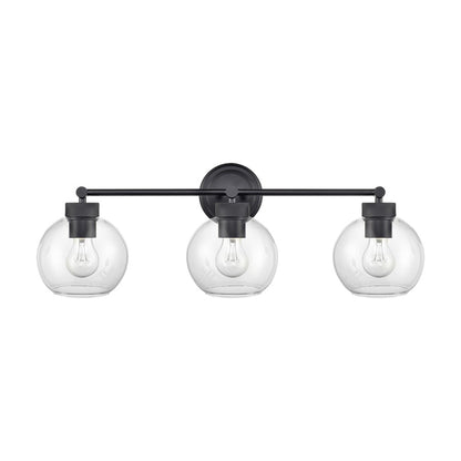 Millennium Lighting Jonatan 3Lt Vanity, Black - 99103-MB