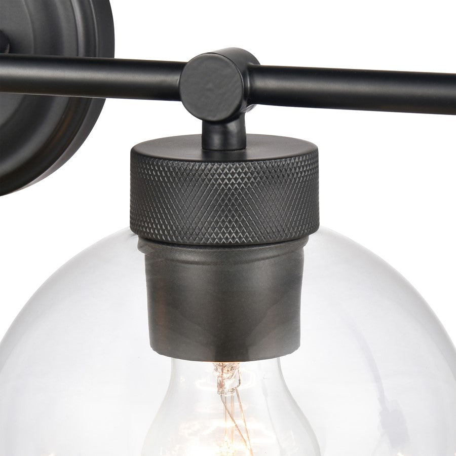 Millennium Lighting Jonatan 4Lt Vanity, Black