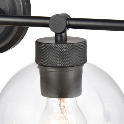 Millennium Lighting Jonatan 4Lt Vanity, Black