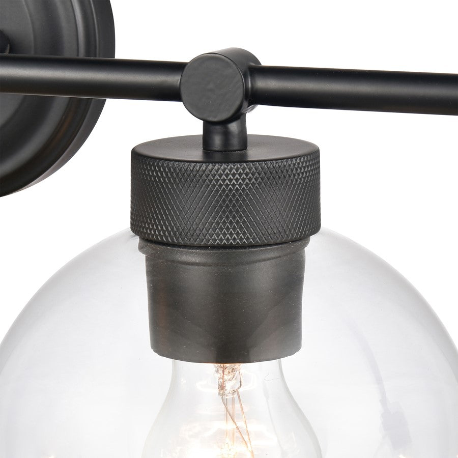 Millennium Lighting Jonatan 4Lt Vanity, Black