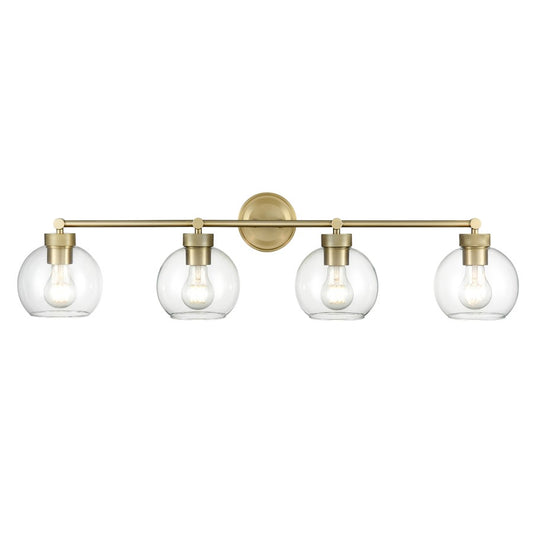 Millennium Lighting Jonatan 4Lt Vanity, Vintage Brass - 99104-VB