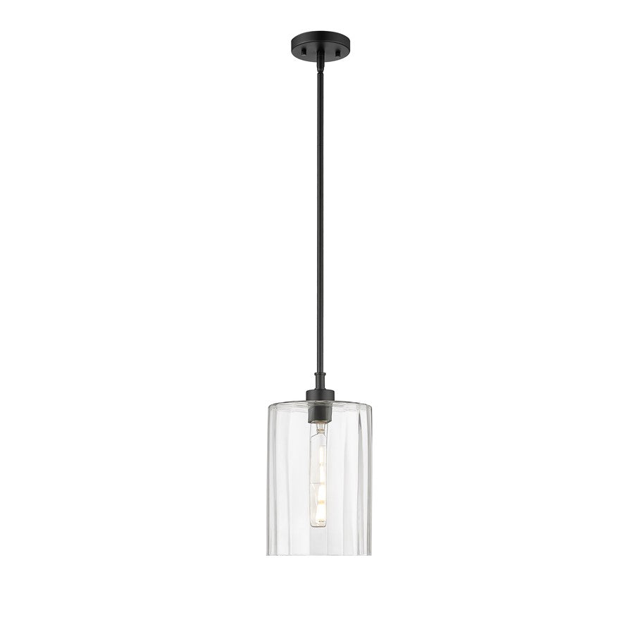 Millennium Lighting Chastine 1Lt Pendant, Black - 9911-MB