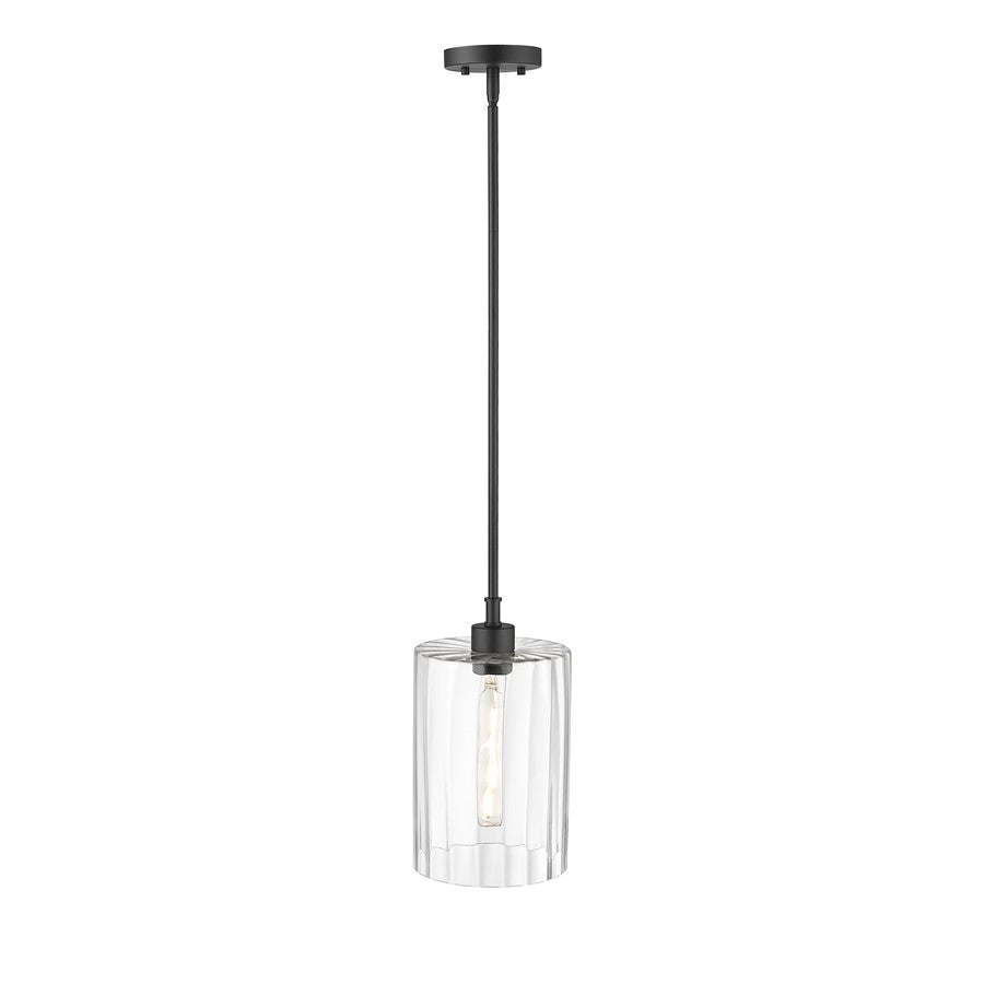 Millennium Lighting Chastine 1Lt Pendant, Black