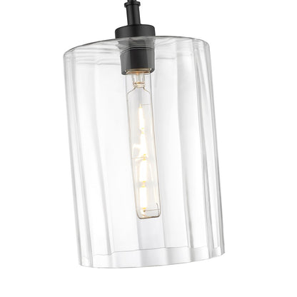 Millennium Lighting Chastine 1Lt Pendant, Black