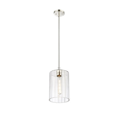Millennium Lighting Chastine 1Lt Pendant, Polished Nickel