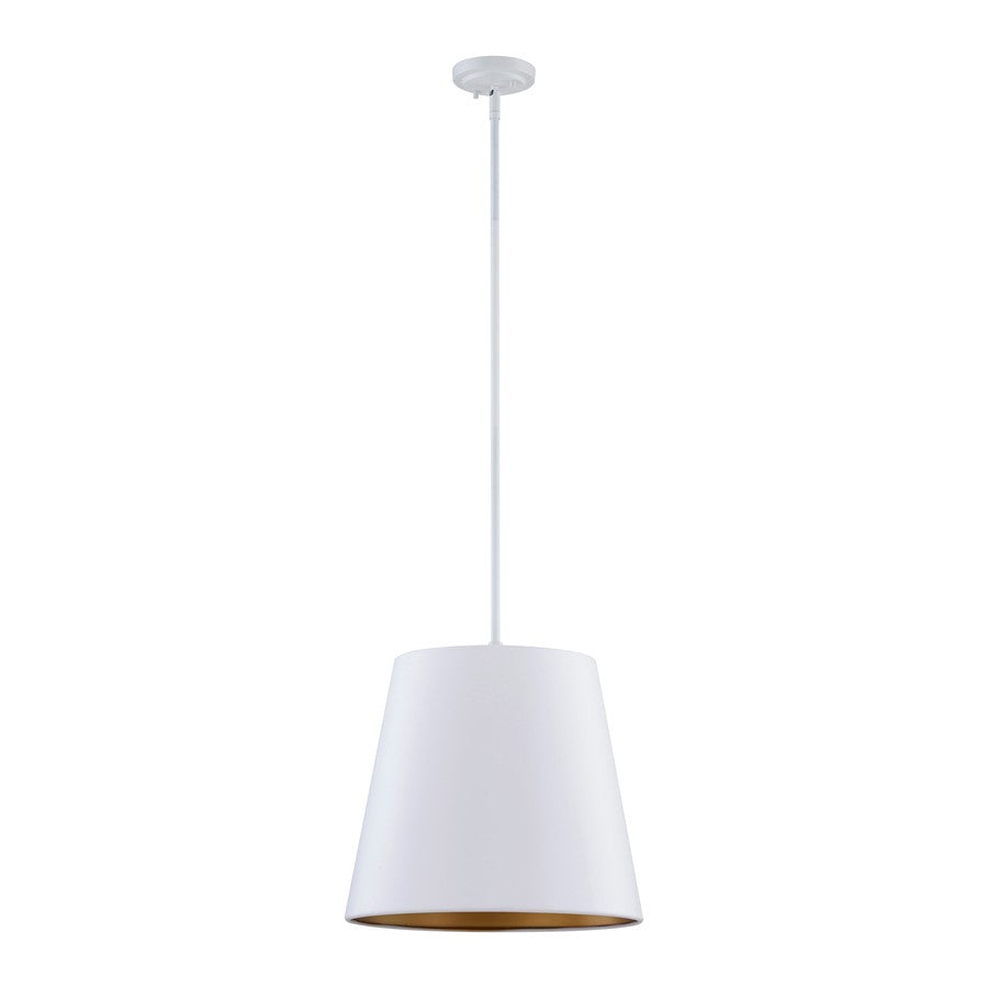 Millennium Lighting Allson 3Lt Pendant, White - 99121-MW